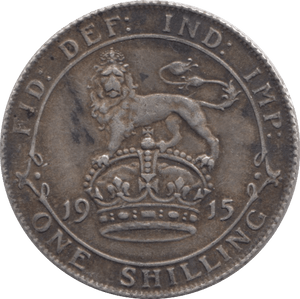 1915 SHILLING ( VF ) - Shilling - Cambridgeshire Coins