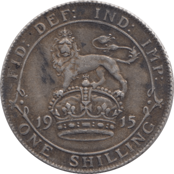 1915 SHILLING ( VF ) - Shilling - Cambridgeshire Coins