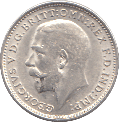 1915 SILVER THREEPENCE ( AUNC ) - THREEPENCE - Cambridgeshire Coins