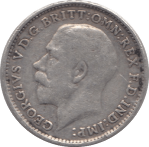 1915 SILVER THREEPENCE ( FINE ) - Threepence - Cambridgeshire Coins