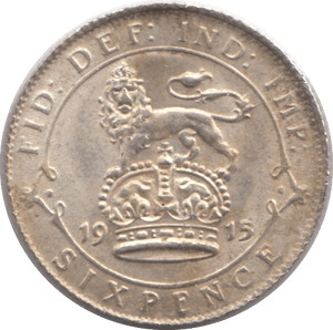 1915 SIXPENCE ( AUNC ) - Sixpence - Cambridgeshire Coins