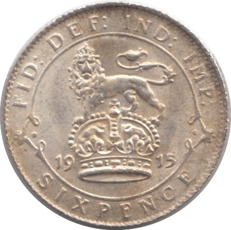 1915 SIXPENCE ( AUNC ) - Sixpence - Cambridgeshire Coins