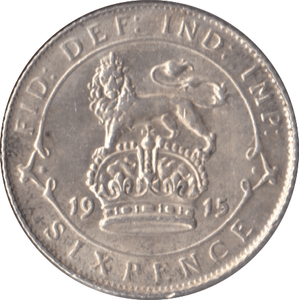 1915 SIXPENCE ( AUNC ) - Sixpence - Cambridgeshire Coins
