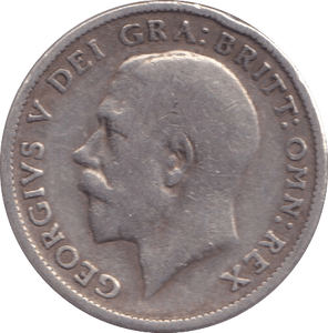 1915 SIXPENCE ( F ) - SIXPENCE - Cambridgeshire Coins