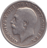 1915 SIXPENCE ( F ) - SIXPENCE - Cambridgeshire Coins