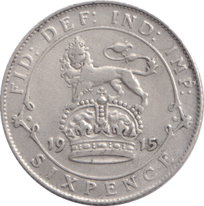 1915 SIXPENCE ( GF ) - SIXPENCE - Cambridgeshire Coins