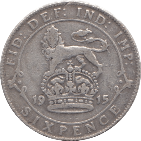 1915 SIXPENCE ( GF ) - Sixpence - Cambridgeshire Coins