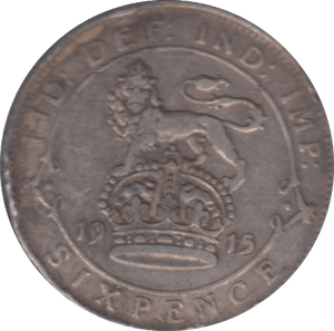 1915 SIXPENCE ( GF ) - SIXPENCE - Cambridgeshire Coins