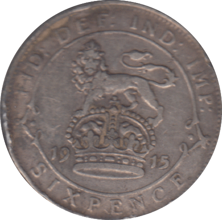 1915 SIXPENCE ( GF ) - SIXPENCE - Cambridgeshire Coins