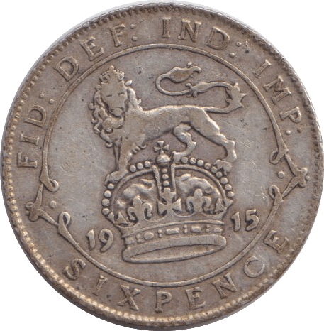 1915 SIXPENCE ( GF ) - SIXPENCE - Cambridgeshire Coins
