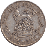 1915 SIXPENCE ( GF ) - SIXPENCE - Cambridgeshire Coins