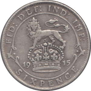 1915 SIXPENCE ( GF ) - Sixpence - Cambridgeshire Coins