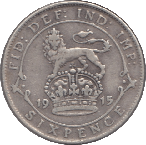 1915 SIXPENCE ( GF ) - Sixpence - Cambridgeshire Coins