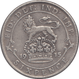 1915 SIXPENCE ( GF ) - Sixpence - Cambridgeshire Coins