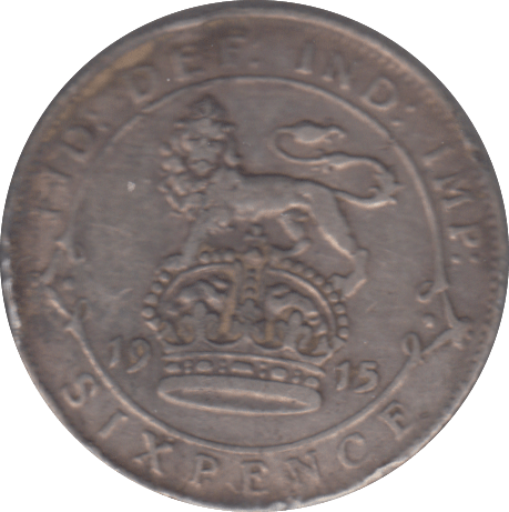 1915 SIXPENCE ( GF ) - SIXPENCE - Cambridgeshire Coins