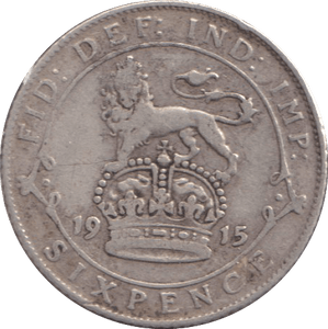 1915 SIXPENCE ( GF ) - SIXPENCE - Cambridgeshire Coins