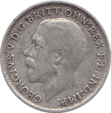 1915 THREEPENCE ( F ) - WORLD COINS - Cambridgeshire Coins