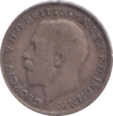 1915 THREEPENCE ( FINE ) - THREEPENCE - Cambridgeshire Coins