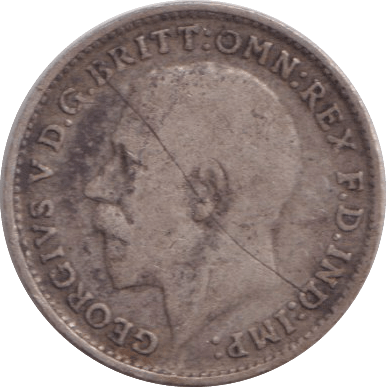 1915 THREEPENCE ( FINE ) - WORLD COINS - Cambridgeshire Coins