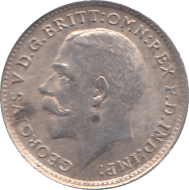 1915 THREEPENCE ( UNC ) - THREEPENCE - Cambridgeshire Coins