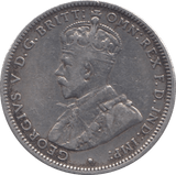1916 AUSTRALIA SILVER ONE SHILLING - SILVER WORLD COINS - Cambridgeshire Coins