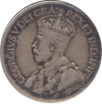 1916 CANADA 10 CENT - WORLD COINS - Cambridgeshire Coins