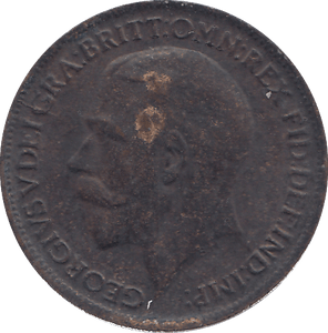 1916 FARTHING ( AUNC ) - FARTHING - Cambridgeshire Coins