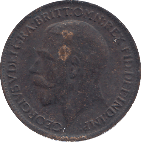 1916 FARTHING ( AUNC ) - FARTHING - Cambridgeshire Coins