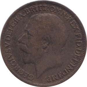 1916 FARTHING ( EF ) - Farthing - Cambridgeshire Coins