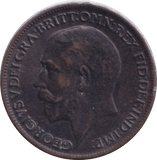 1916 FARTHING ( EF ) - FARTHING - Cambridgeshire Coins