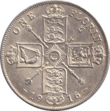 1916 FLORIN ( AUNC ) - FLORIN - Cambridgeshire Coins