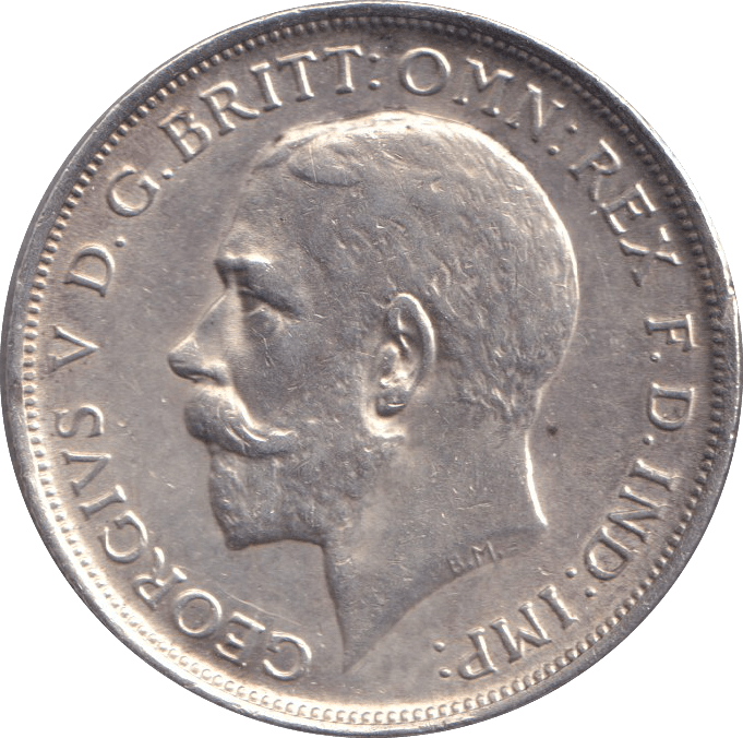 1916 FLORIN ( AUNC ) - FLORIN - Cambridgeshire Coins
