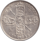 1916 FLORIN ( EF ) - FLORIN - Cambridgeshire Coins