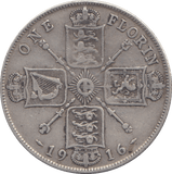 1916 FLORIN ( FINE ) - FLORIN - Cambridgeshire Coins
