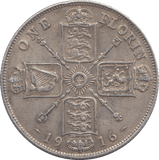 1916 FLORIN ( GF ) - FLORIN - Cambridgeshire Coins