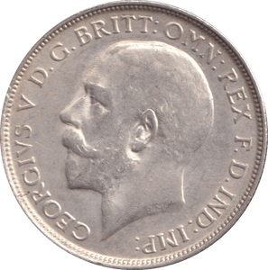 1916 FLORIN ( GVF ) - FLORIN - Cambridgeshire Coins