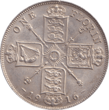 1916 FLORIN ( GVF ) - FLORIN - Cambridgeshire Coins