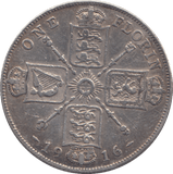 1916 FLORIN ( GVF ) - FLORIN - Cambridgeshire Coins