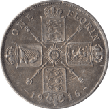 1916 FLORIN ( GVF ) - FLORIN - Cambridgeshire Coins