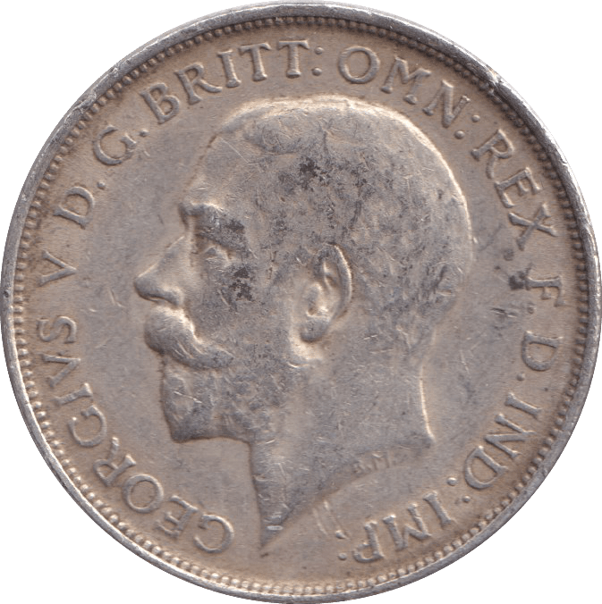 1916 FLORIN ( VF ) - FLORIN - Cambridgeshire Coins