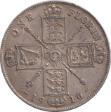 1916 FLORIN ( VF ) - FLORIN - Cambridgeshire Coins