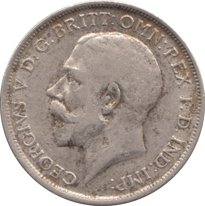 1916 FLORIN ( VF ) - FLORIN - Cambridgeshire Coins