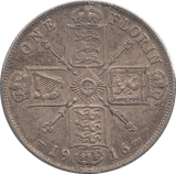 1916 FLORIN ( VF ) - FLORIN - Cambridgeshire Coins