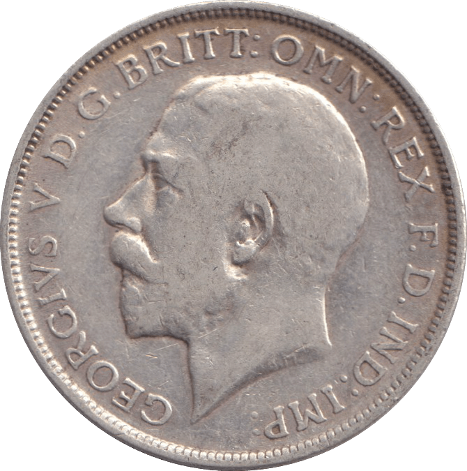 1916 FLORIN ( VF ) - FLORIN - Cambridgeshire Coins