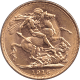 1916 GOLD SOVEREIGN ( AUNC ) PERTH MINT - SOVEREIGN - Cambridgeshire Coins