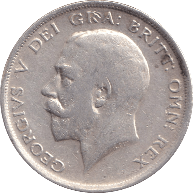 1916 HALF CROWN ( FINE ) - DOUBLE FLORIN - Cambridgeshire Coins