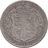 1916 HALF CROWN ( GF ) - HALFCROWN - Cambridgeshire Coins