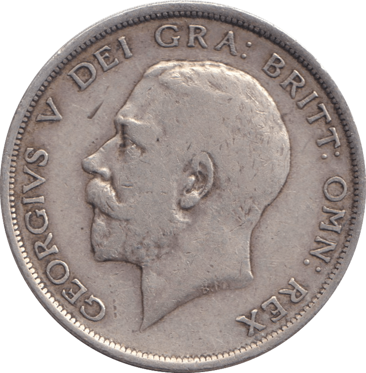 1916 HALFCROWN 1 ( FINE ) - HALFCROWN - Cambridgeshire Coins