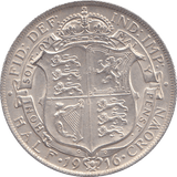 1916 HALFCROWN ( AUNC ) - HALFCROWN - Cambridgeshire Coins