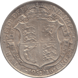 1916 HALFCROWN ( EF ) - HALFCROWN - Cambridgeshire Coins